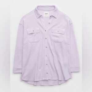 Aerie LumberJane Waffle Shirt